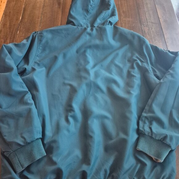 Philadelphia Eagles Reversible Hoodie Jacket Gray/Teal size L - Picture 4 of 7